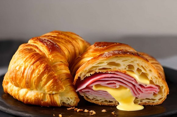 Croissant jambon fromage - Labenne - Secrets de Pains 