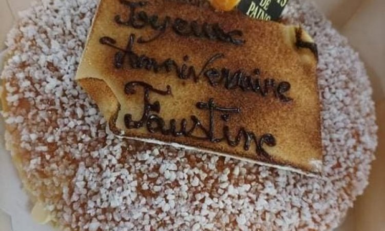 Gâteau d'anniversaire - Labenne - Secrets de Pains 